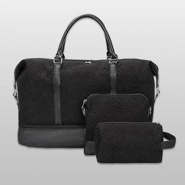Nylon Three -Piece Luggage Bag 2 Color New Style - Icolrae