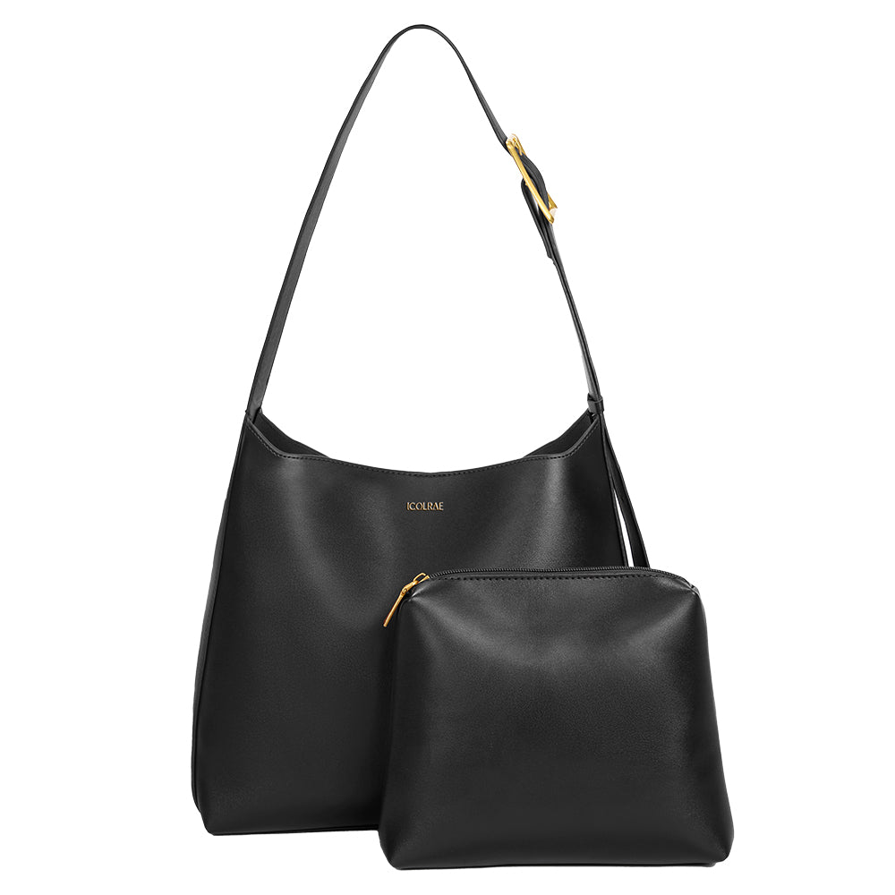PU Soft Leather Bucket Bag 4 Colors - Icolrae