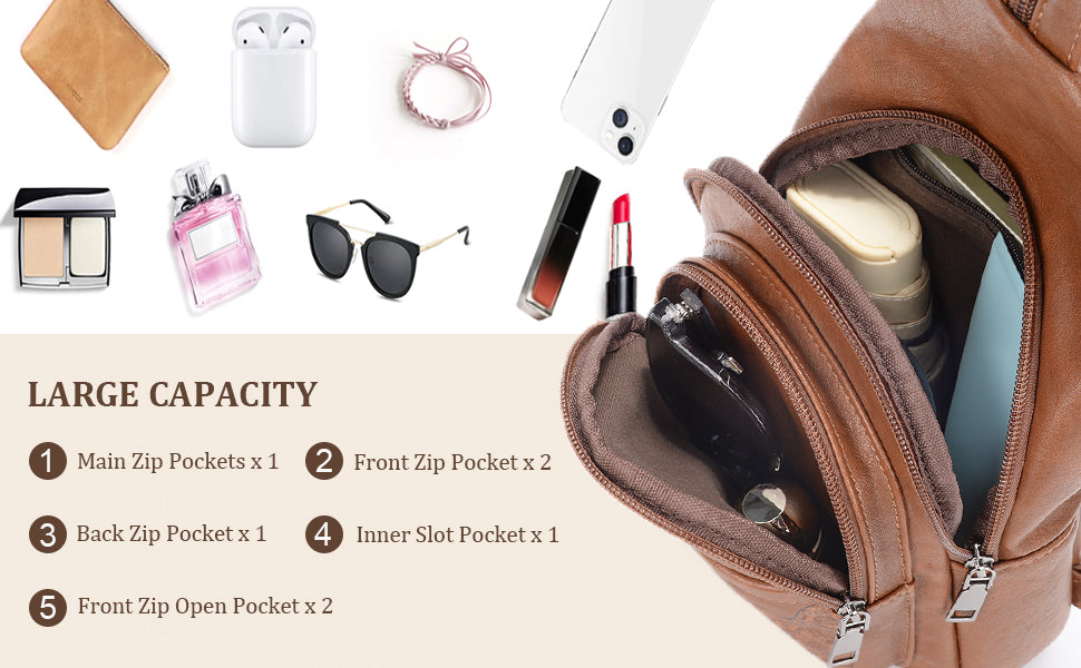 Icolrae Crossbody Bags with Wide Straps - Icolrae