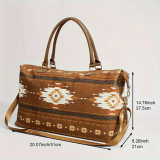 PU Bohemian Luggage Bag 2 Colors 2024 - Icolrae