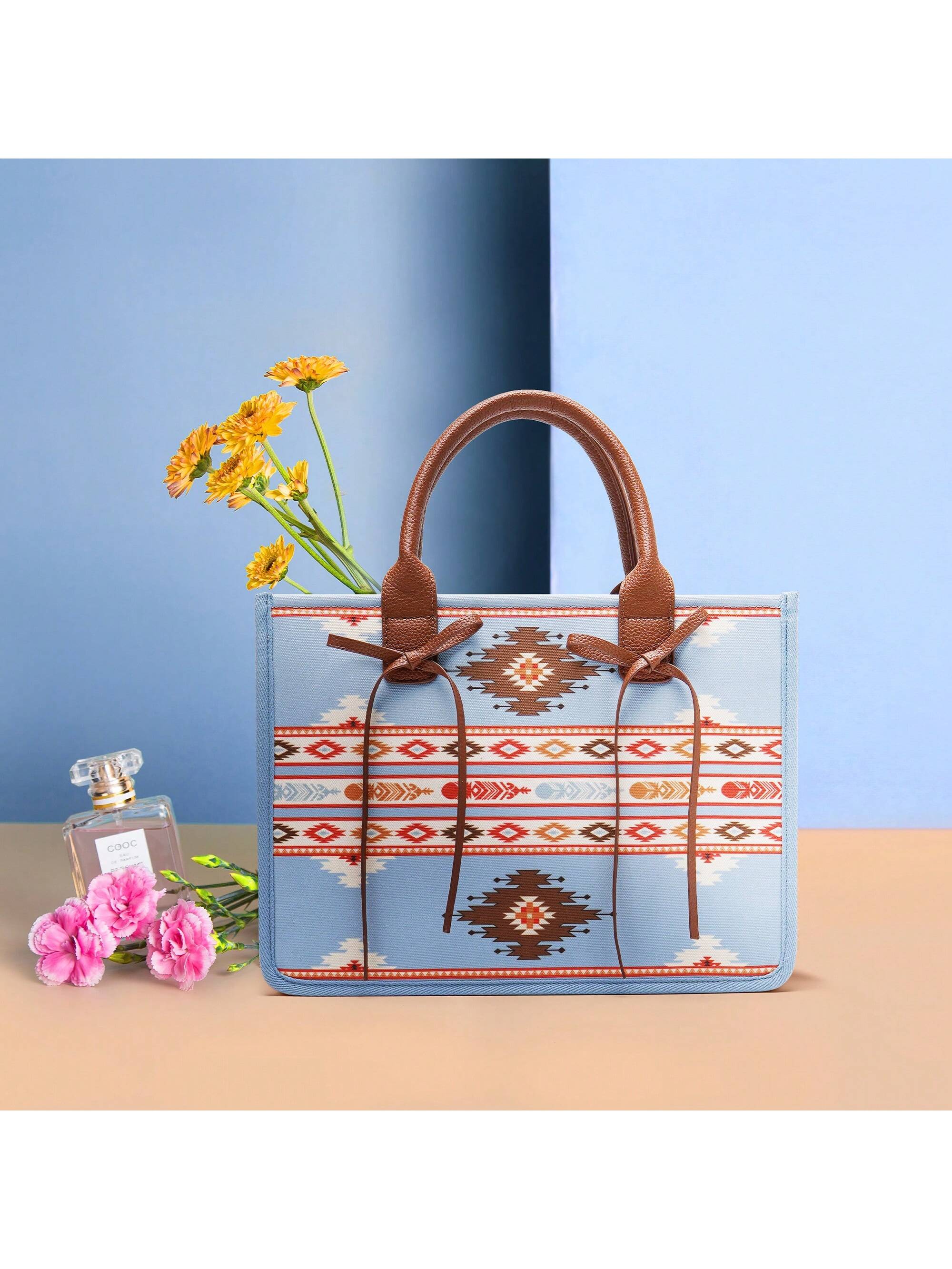 PU Bohemian Tote Bag 3-Color 02 - Icolrae