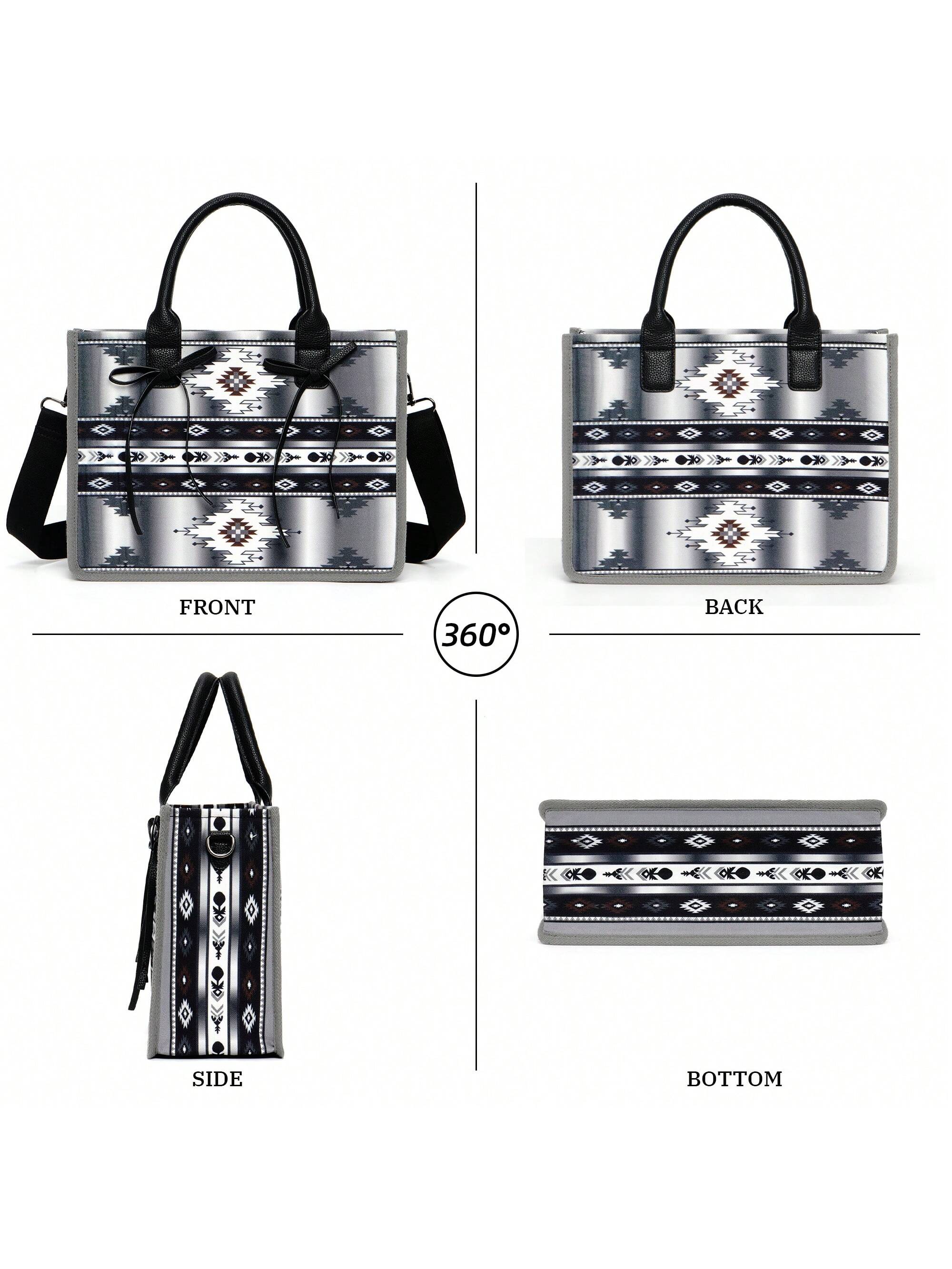 PU Bohemian Tote Bag 3-Color 02 - Icolrae