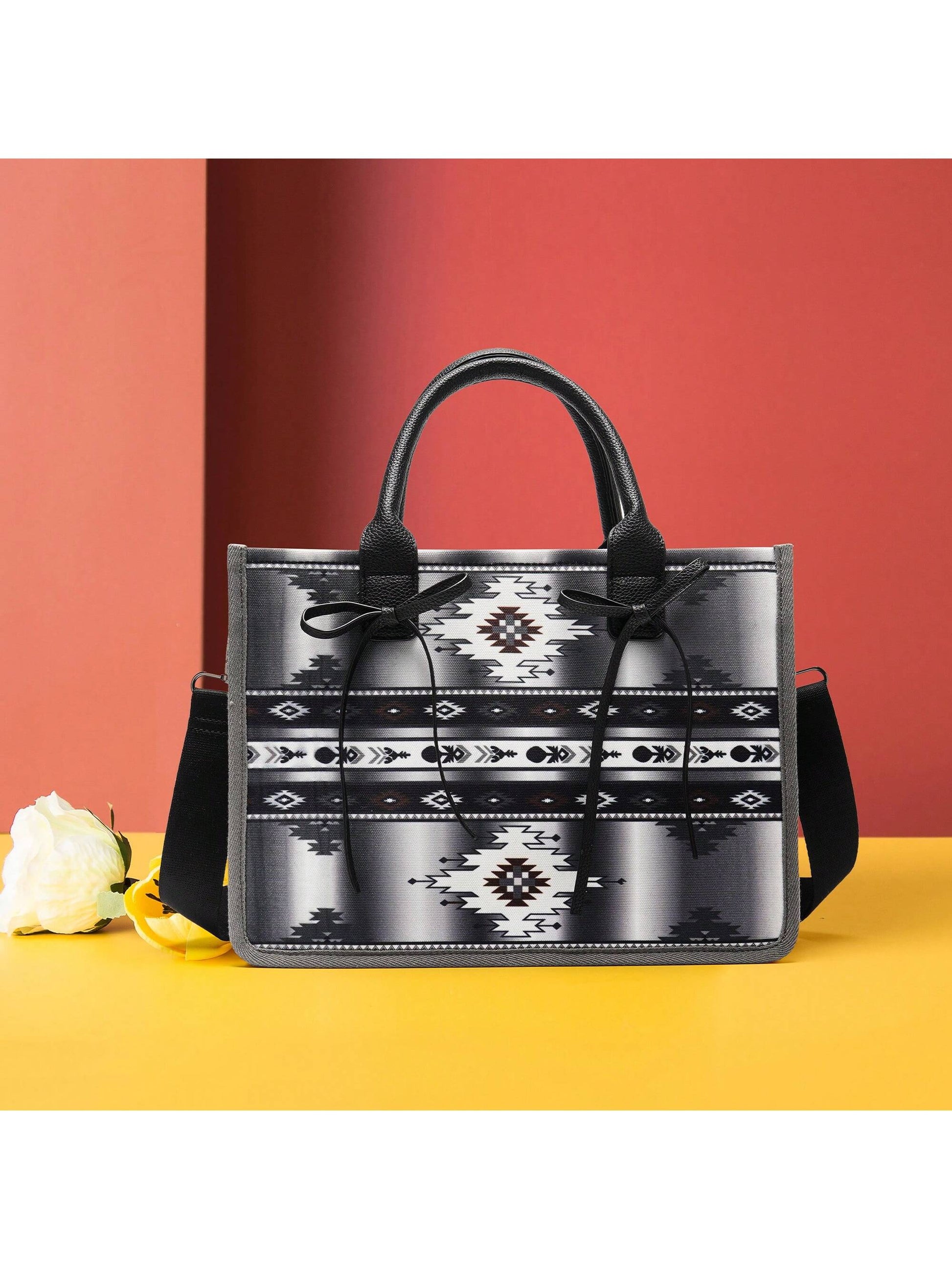 PU Bohemian Tote Bag 3-Color 02 - Icolrae