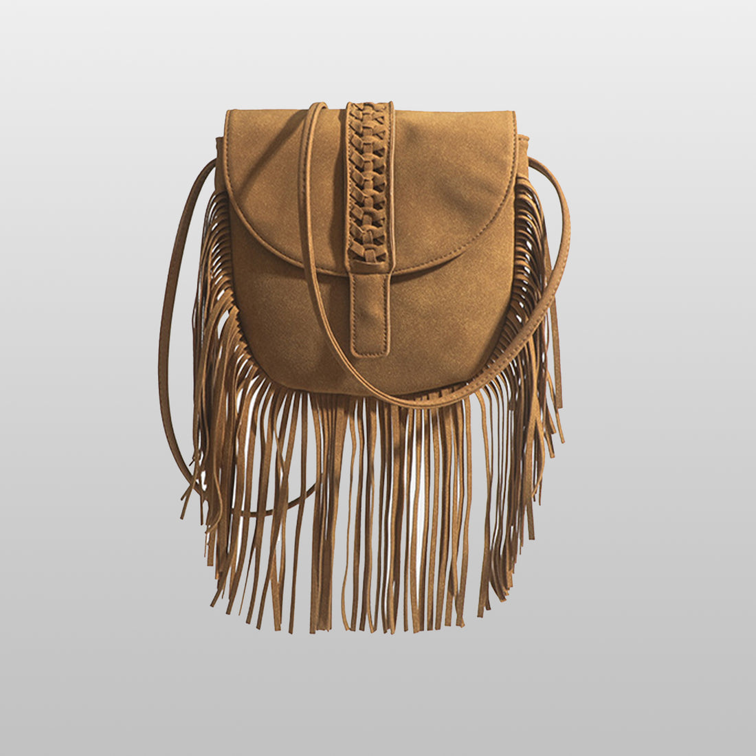 Canvas Tassel Crossbody Bag 2024 Design - Icolrae