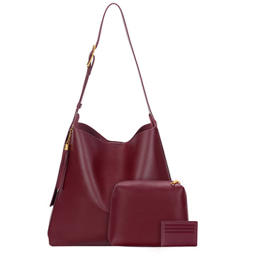 Icolrae Woven Leather Hobo Leather Handbags 2025 - Icolrae