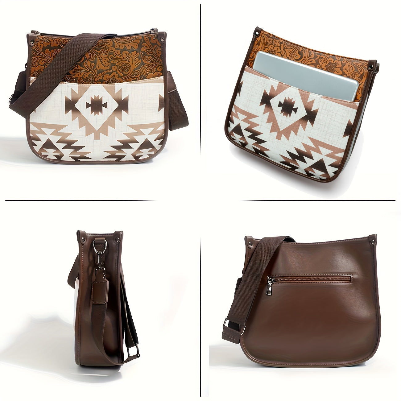 PU Bohemian Crossbody Bag New Style - Icolrae