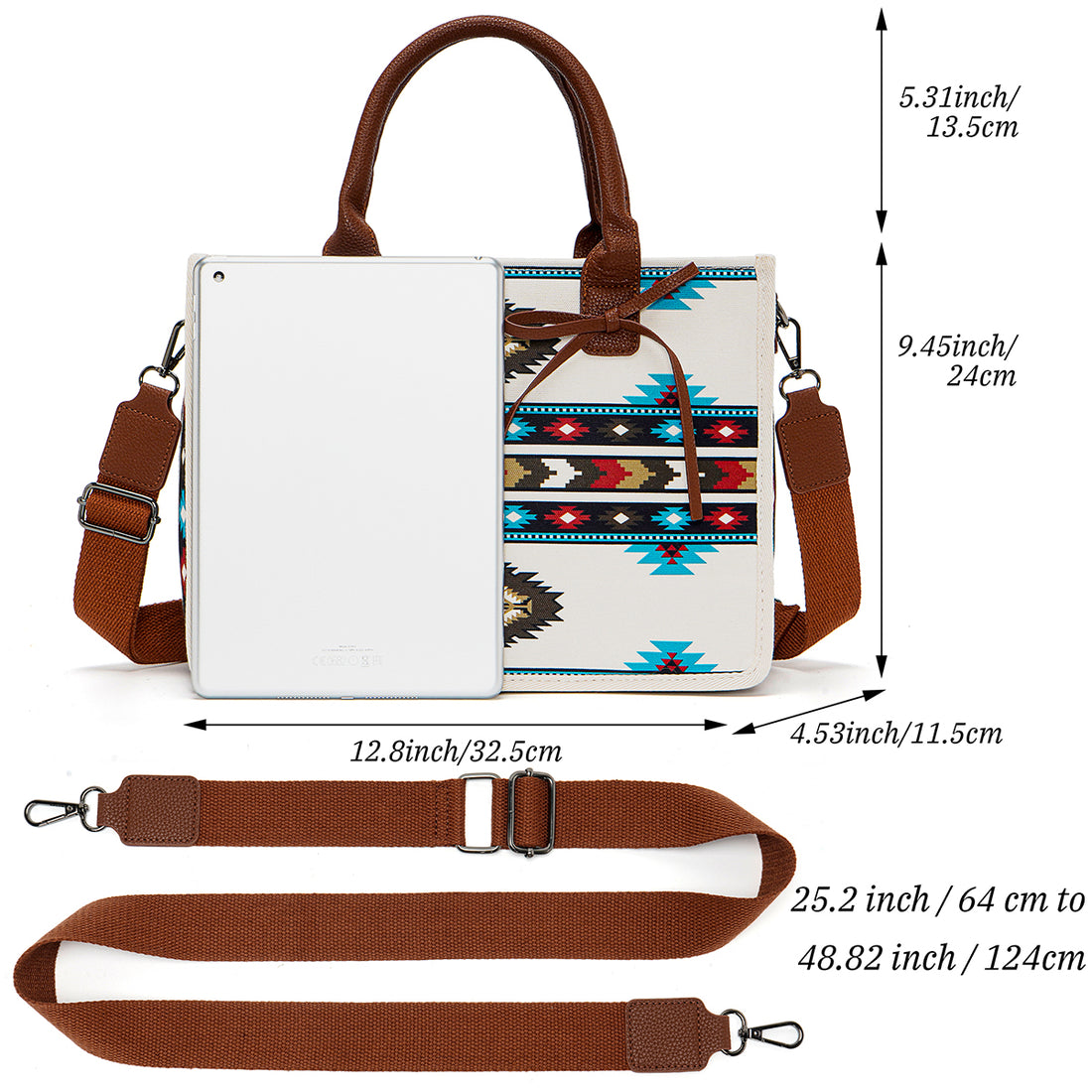 Canvas Bohemian Butterfly Bag 2024 - Icolrae