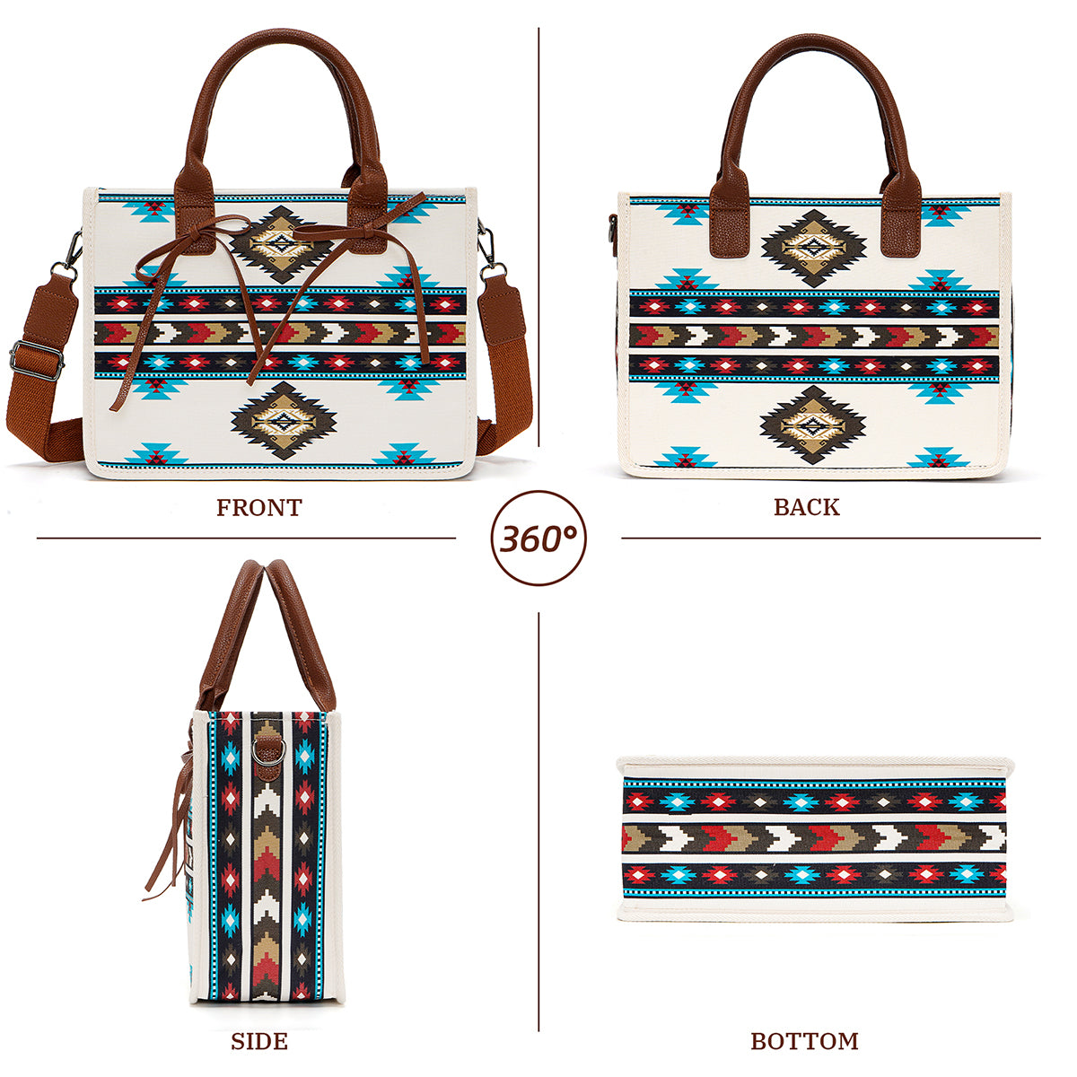 Canvas Bohemian Butterfly Bag 2024 - Icolrae