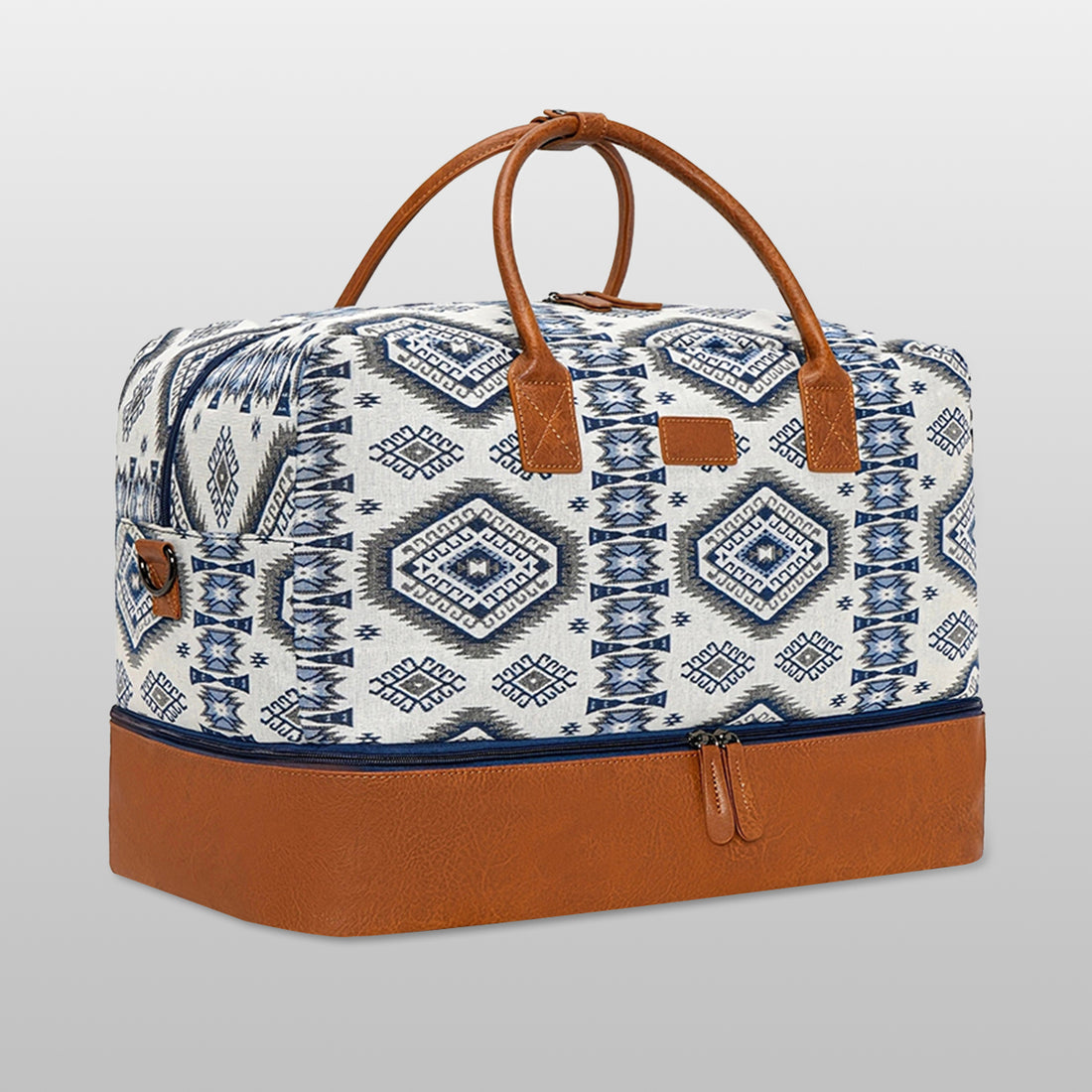 Canvas Bohemian Print Luggage Bag - Icolrae