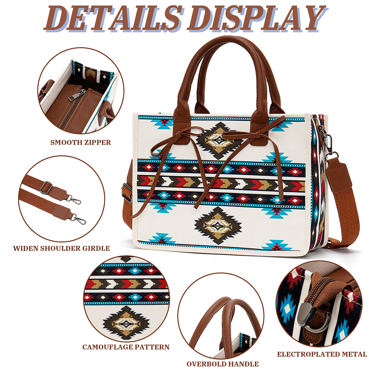 Canvas Bohemian Butterfly Bag 2024 - Icolrae