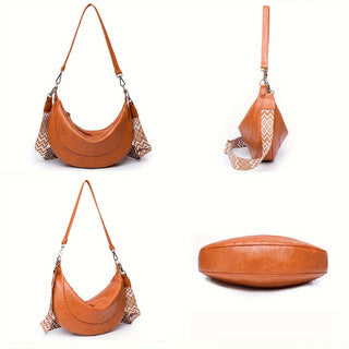 PU Brown Cross Body & Shoulder Bag 2024 - Icolrae