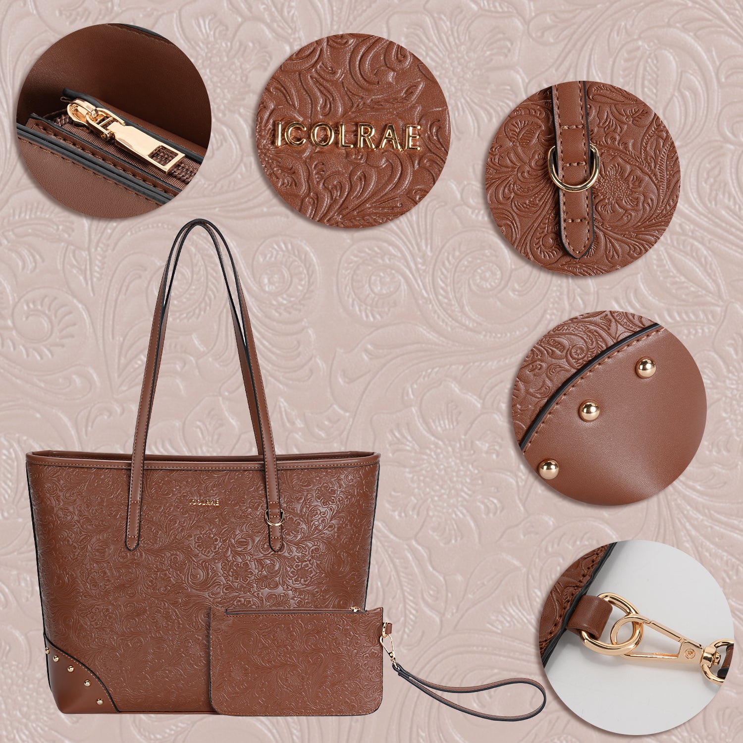 Icolrae Purse Hardware Wholesale Leather Purses - Icolrae