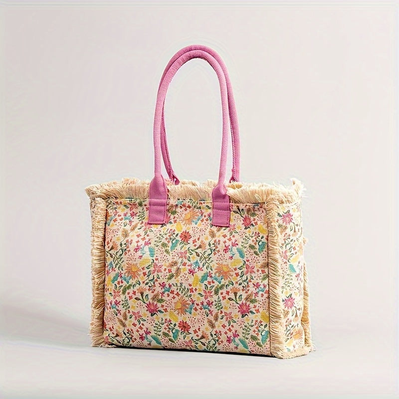Canvas Bohemian Three-Types Tote Bag - Icolrae