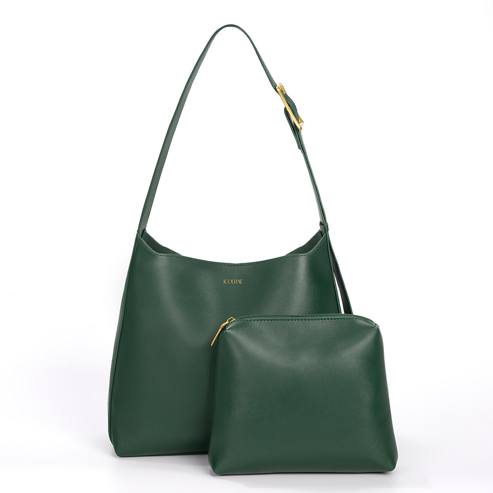 PU Soft Leather Bucket Bag 4 Colors - Icolrae