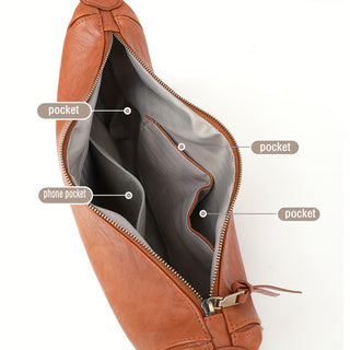 PU Brown Cross Body & Shoulder Bag 2024 - Icolrae