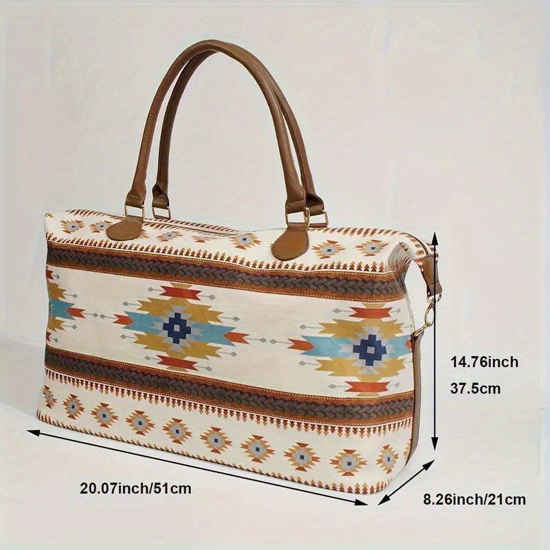 PU Bohemian Luggage Bag 2 Colors 2024 - Icolrae