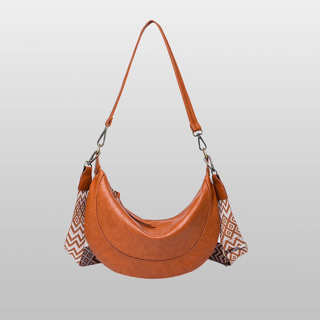 PU Brown Cross Body & Shoulder Bag 2024 - Icolrae