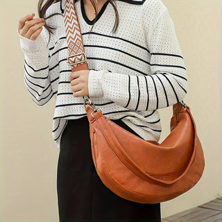 PU Brown Cross Body & Shoulder Bag 2024 - Icolrae