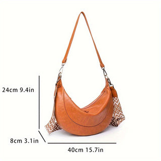 PU Brown Cross Body & Shoulder Bag 2024 - Icolrae