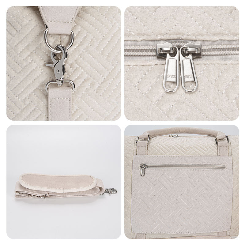 Nylon Three -Piece Luggage Bag 2 Color New Style - Icolrae