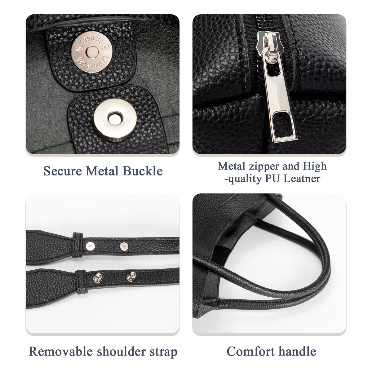 PU 2024 New Style 2-colors shoulder and handbag - Icolrae