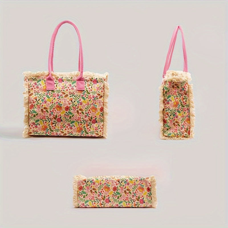 Canvas Bohemian Three-Types Tote Bag - Icolrae