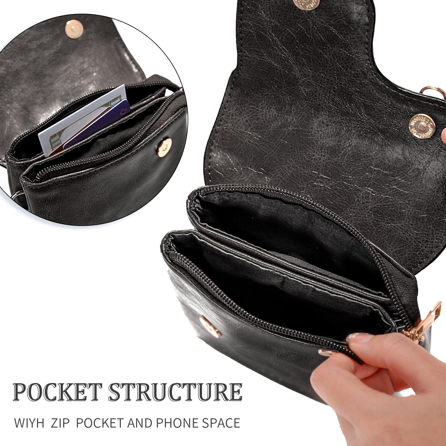 Icolrae Crossbody Zipper Bag 2025 - Icolrae