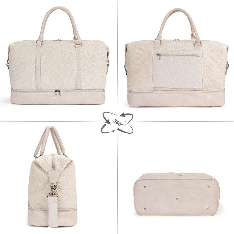 Nylon Three -Piece Luggage Bag 2 Color New Style - Icolrae