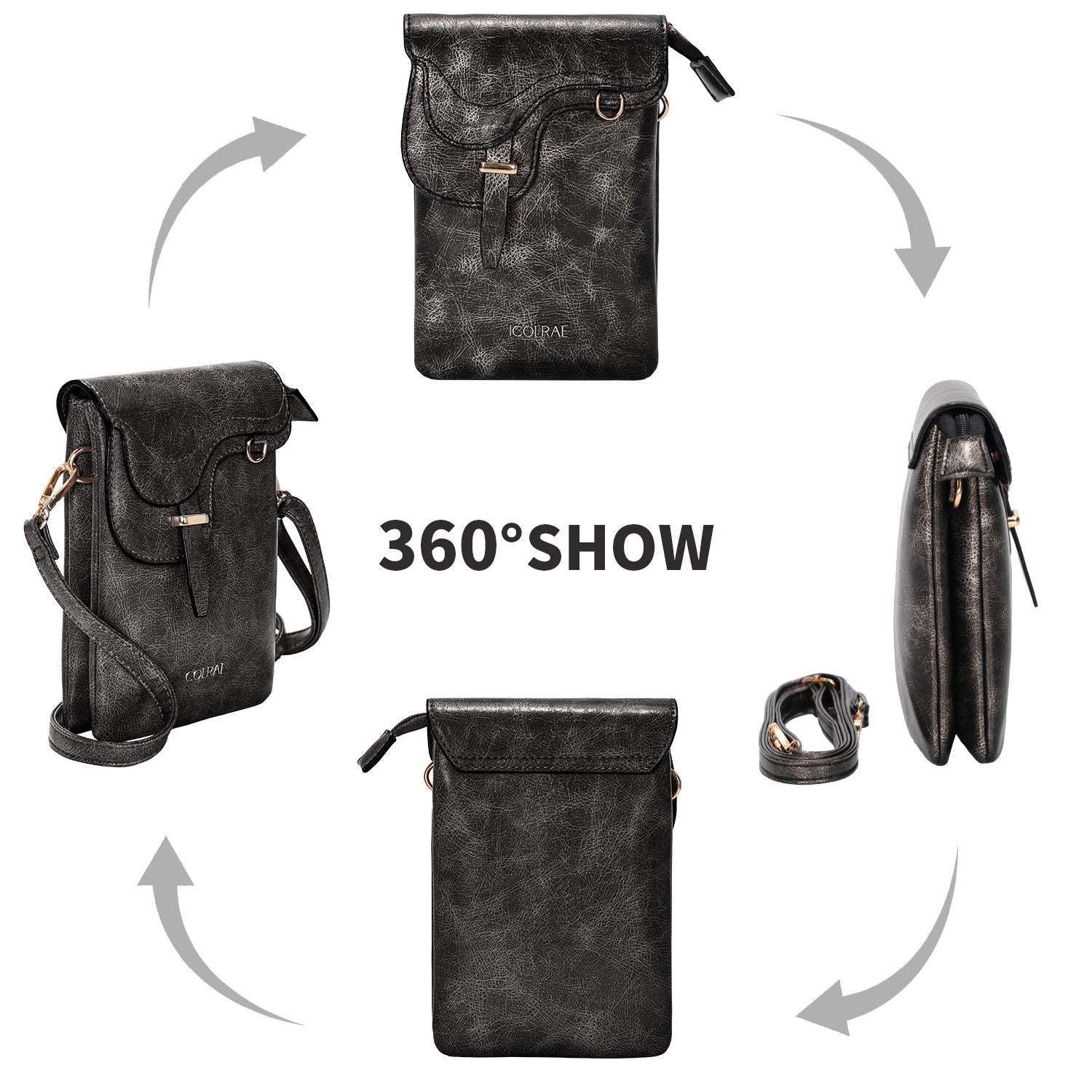 Icolrae Crossbody Zipper Bag 2025 - Icolrae